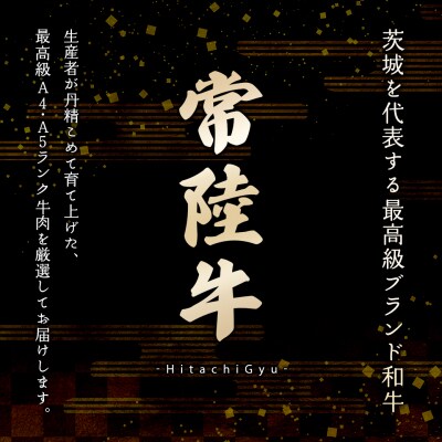 <最短7日発送> 常陸牛 (ひたちぎゅう) 【A5・A4等級】焼肉用 赤身 もも肉 500g