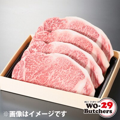 【茨城県共通返礼品】WO-29Butchers 常陸牛 サーロインステーキ 900g