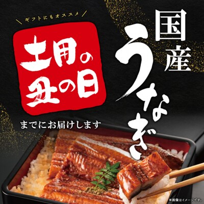 【丑の日までにお届け!!】 国産 特上うなぎ 蒲焼き 2尾 400g以上 タレ 山椒付 簡易包装