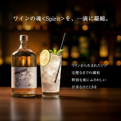 【Wine Spirit】フルーティなジン 375ml×1本 さかいまちワイナリー 酒 ワイン