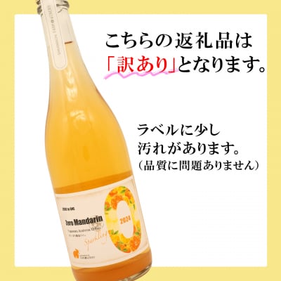 【訳あり】ワイン スパークリングワイン マンダリン2本セット 750ml 辛口 ギフト 酒