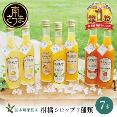 柑橘シロップ 300ml×7本セット [7種類]