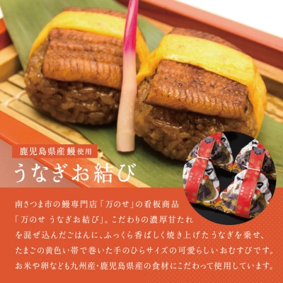 【鹿児島県産 鰻】万のせうなぎお結び9個 ギフト 贈答 冷凍 国産 お取り寄せ