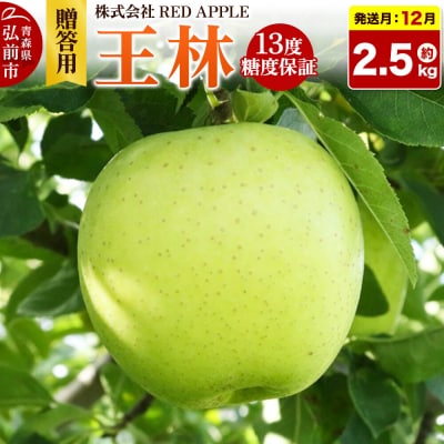 りんご 13度糖度保証【贈答用】王林 約2.5kg|24_rap-030201