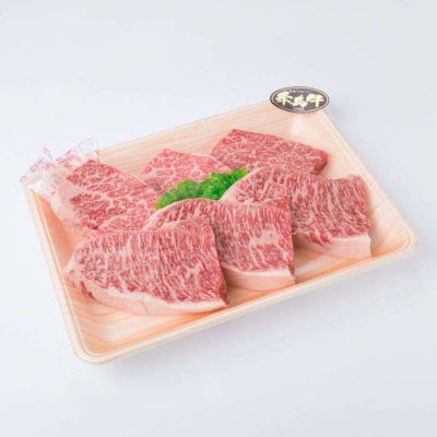 【極上 ステーキ】合計 600g (6枚入) ハネシタロース ランプ A4ランク [ACA041]