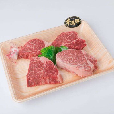 【ヒレステーキ】 100g×4枚 A4ランク 糸島 黒毛和牛【糸島ミートデリ工房】[ACA077]