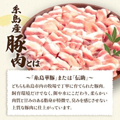 【 しゃぶしゃぶ 】糸島産豚肉 ロース肉スライス 600g【糸島ミートデリ工房】 [ACA091]