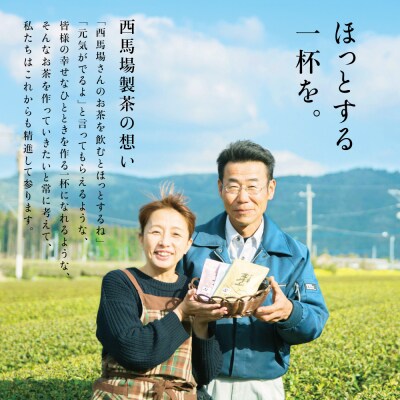 【鹿児島茶】自園自製 「金峰山 白銀」ティーバッグ 5本セット 贈答用 西馬場製茶