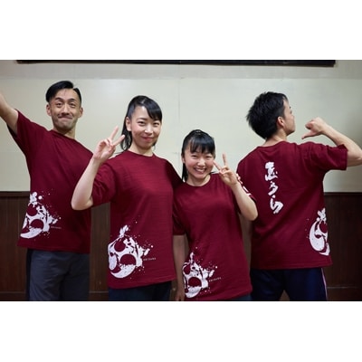 志多らロゴTシャツ/サイズS