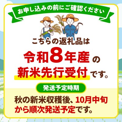 【定期便8ヶ月】あきたこまち 精米 10kg(5kg×2袋)令和8年産|23_aso-011008
