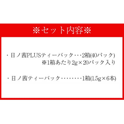 【鹿児島県天城町】徳之島産 サンルージュ 日ノ茜 Gセット 茶葉 パウダー Y-11-N