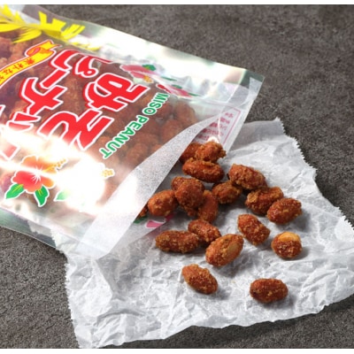 徳之島 天城町 平瀬製菓 みそピーナッツ 760g(190g×4袋) 黒糖 お菓子 ピーナッツ