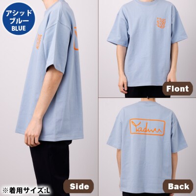 【アシッドブルー:M・L・XL】天城町 YADWU Tシャツ 1枚 地域ブランド ヤドゥー