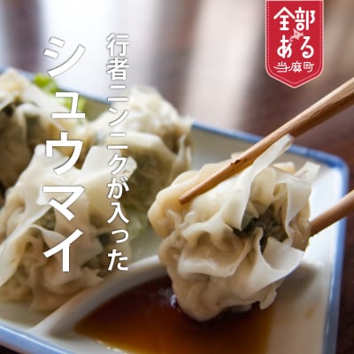 行者にんにく入り冷凍焼売 20個 九州・沖縄配送不可【AN-003】