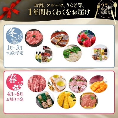 【季節の定期便】西都まるごと堪能セット(令和9年12ヶ月定期便25品)ダイヤモンドコース[3322]