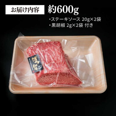 【極上 シャトーブリアン ブロック】 600g A4ランク 博多和牛 糸島 [ACA124]