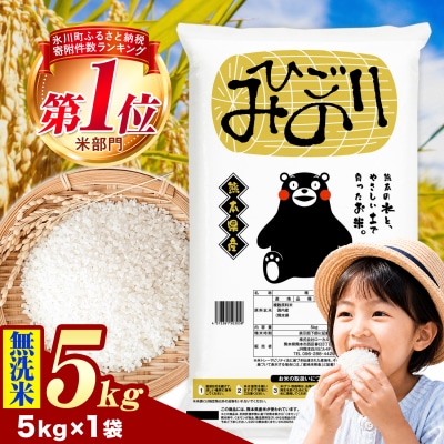 ひごみのり 無洗米 熊本県産 ブレンド米 5kg《1-5日以内に出荷予定(土日祝除く)》
