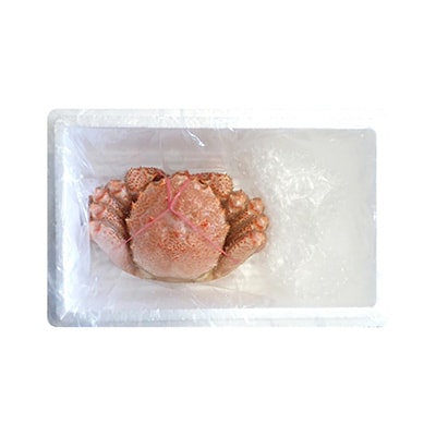 根室海鮮市場<直送>ボイル毛がに600～750g×1尾(堅蟹) B-28124