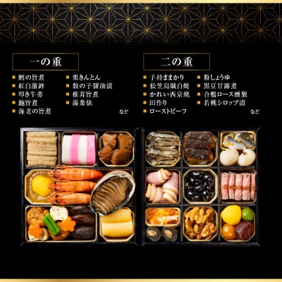 【下鴨茶寮】和おせち二段 2～3人前|京都 老舗料亭 名店 人気おせち