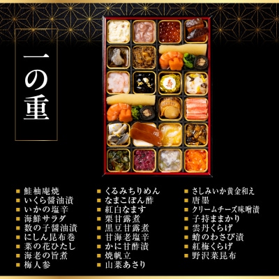 【下鴨茶寮】酒肴おせち 一段 料理のみ 2人前|京都 老舗料亭 名店 人気おせち