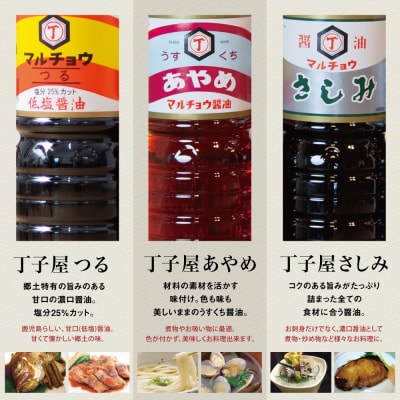 【創業享保20年の老舗醤油屋】丁子屋のかごしま調味料 詰め合わせ(7種)
