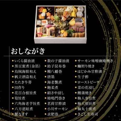 【京料理 はり清】和風おせち一段重『福』 約2人前|京都 老舗料亭 人気おせち