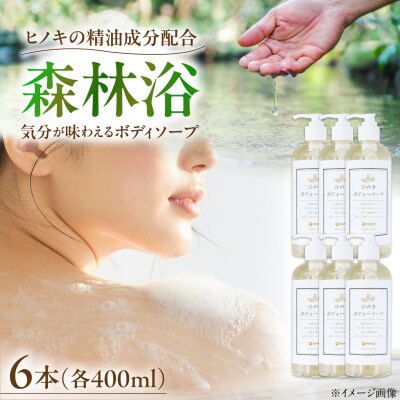 神然流 桧ボディソープ 6本