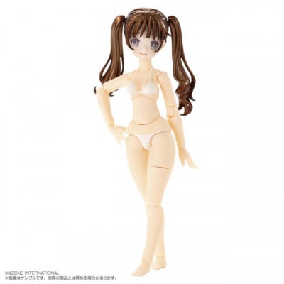 「Bikini Mates」吉野いるみ ブラウンヘアー・ホワイトビキニ 1/12ドール