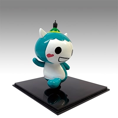 【受注生産】藤沢市公式マスコットキャラクター　ふじキュンフィギュア(スキップ)