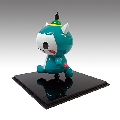 【受注生産】藤沢市公式マスコットキャラクター　ふじキュンフィギュア(スキップ)