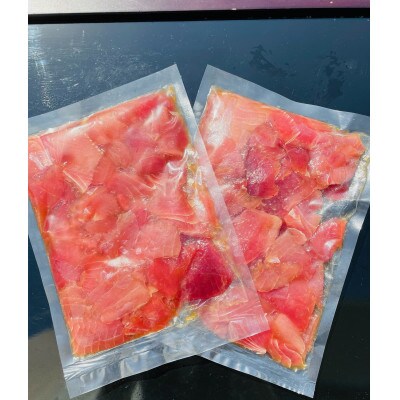 【湘南藤沢発】冷凍漬けマグロ切り落し500g×2袋　