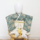 袴ロンパース ～かすみ草green～