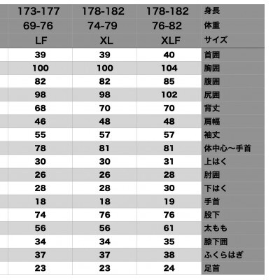 【メンズ】3mmフルスーツ【XLサイズ】　湘南辻堂の小さな工場兼店舗から直接お届けいたします