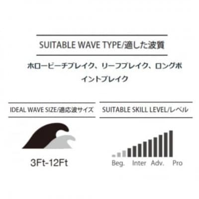 サーフボード【THE GHOST 3FIN FUTURES or FCS2】PYZEL