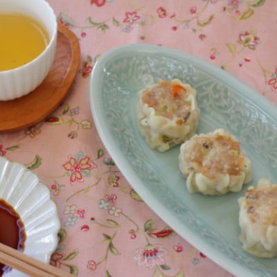 中国旬菜　茶馬燕　点心セット(シウマイ9個・ちまき3個)