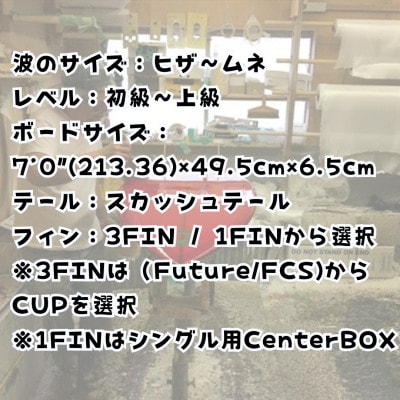 サーフボード ファンボード 【FAN STD】 初心者から中級者、上級者まで使えるオーダーメイド