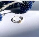Flower Ring center 18k Gold