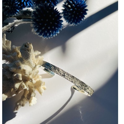 Moon Surface Bangle  レディースLサイズ