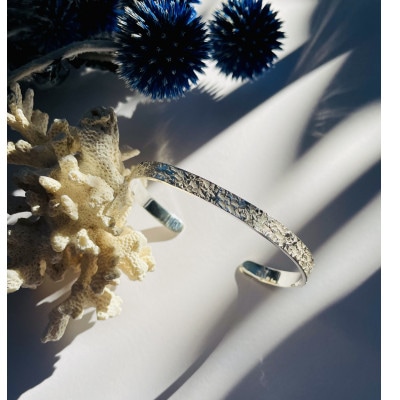 Moon Surface Bangle  レディースLサイズ
