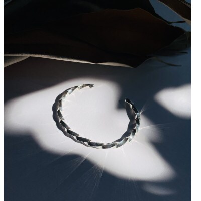 Twist Bangle　レディースLサイズ