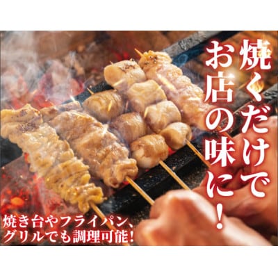 【訳アリ】焼き鳥 40本 4種 お任せセット　冷凍便でお届けします。