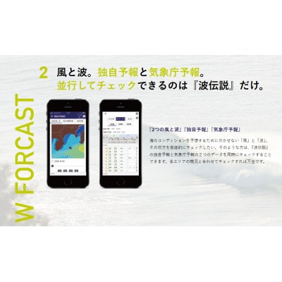 波伝説 年間利用券