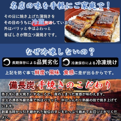 西都市うなぎ名店巡り3ヶ月定期便(1月〜3月お届け) 熟成たれ付国産【先行受付】[3327]