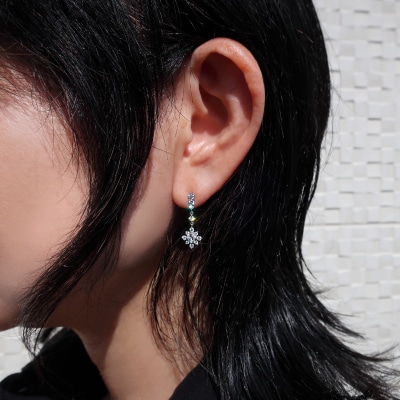 プラチナ ダイヤ0.8ct ブリリアントピアス  PNI-314AB PTNW