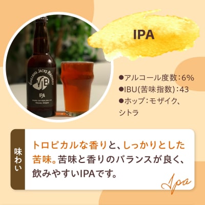 クラフトビール IPA インディアペールエール 330ml×3本 地ビール お酒