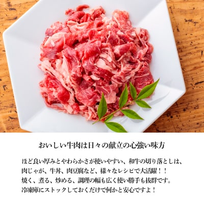 宮崎県産和牛切落とし(800g)　TF277