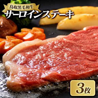 鳥取黒毛和牛サーロインステーキ(計3枚)