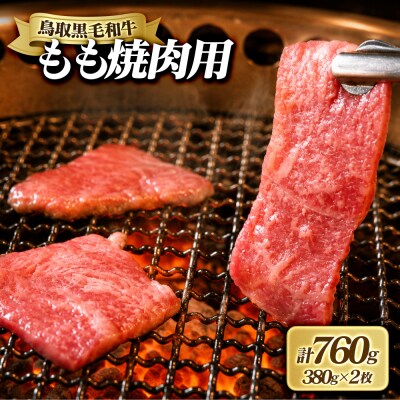黒毛和牛もも焼肉用(380g×2P)