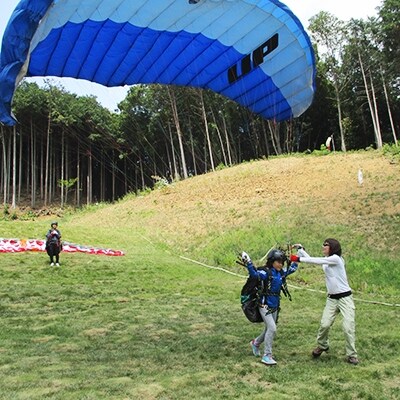 スカイパーク毛呂山 パラグライダー体験(3名分)