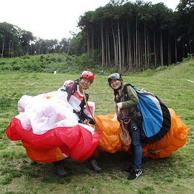 スカイパーク毛呂山 パラグライダー体験(3名分)